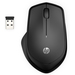 HP 280 Silent Wireless Mouse - Rechtshandig - Optisch - RF Draadloos - Zwart