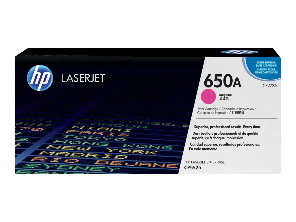 HP Color LaserJet 650A (CE273A) toner magenta