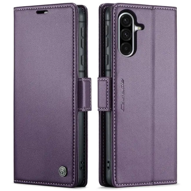 Telefoonhoesje geschikt voor Samsung Galaxy A36 - Wallet Book Case - Met Magnetische Sluiting - Paars