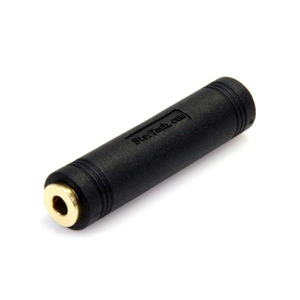 StarTech.com GCAUD3535FF Audio Adapter - Gold-plated Connectors - Black
