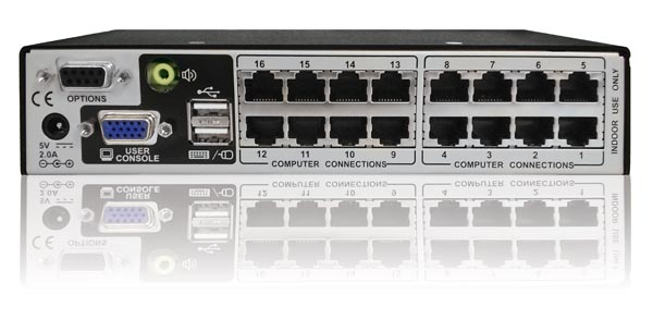 AdderView CATx KVM Switch 16-poorts