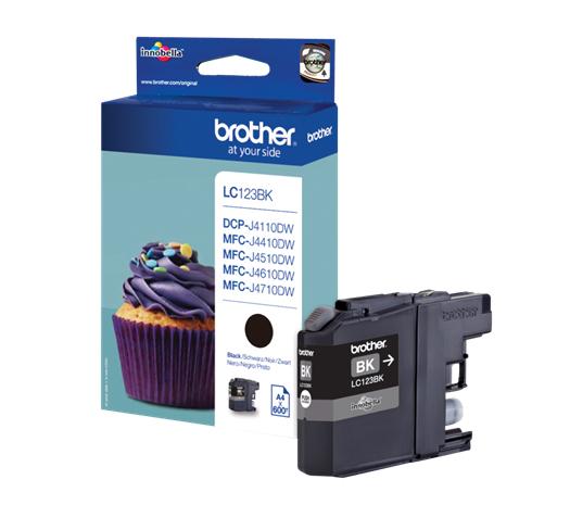 Brother LC-123BK Black 
