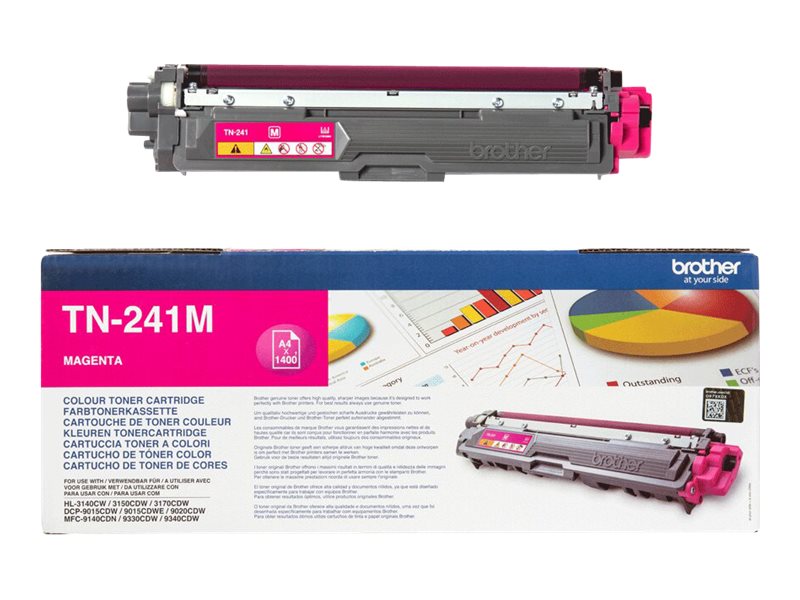 Brother TN241M - Toner Origineel - Magenta - 1400 Paginas