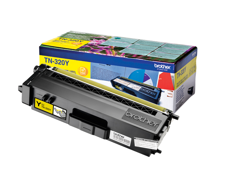 Brother TN-320Y Toner geel