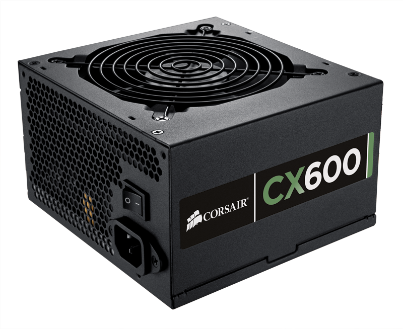 Corsair CX600 V2 Builder Series CX 80+ Bronze 600 Watt ATX EPS12V PS/2 Power Supply EU Version