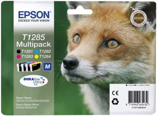 Epson Stylus Cartridge T1285 Multipack