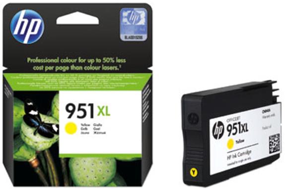 HP 951XL inktcartridge geel