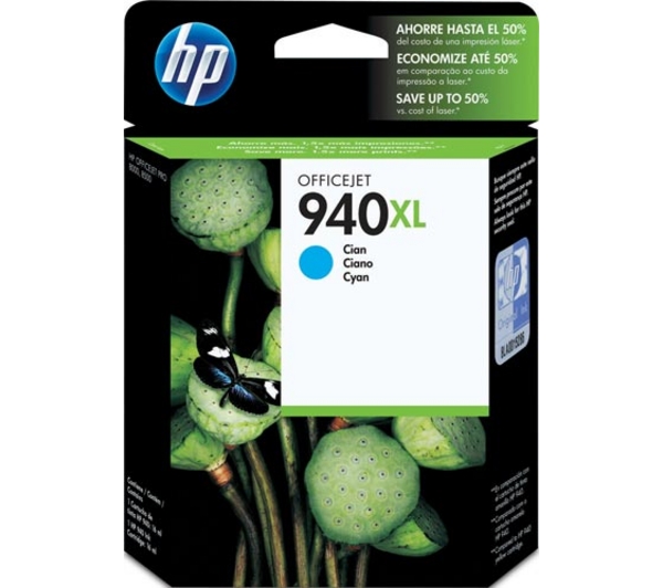 HP Inktjet Cartridge 940 XL Cyaan