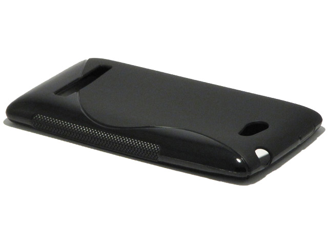 HTC WINDOWS PHONE 8S TPU CASE - ZWART