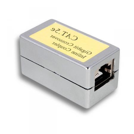 RJ45 Koppelstuk aluminium Cat5E