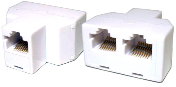 RS RJ45 splitter 1 naar 2