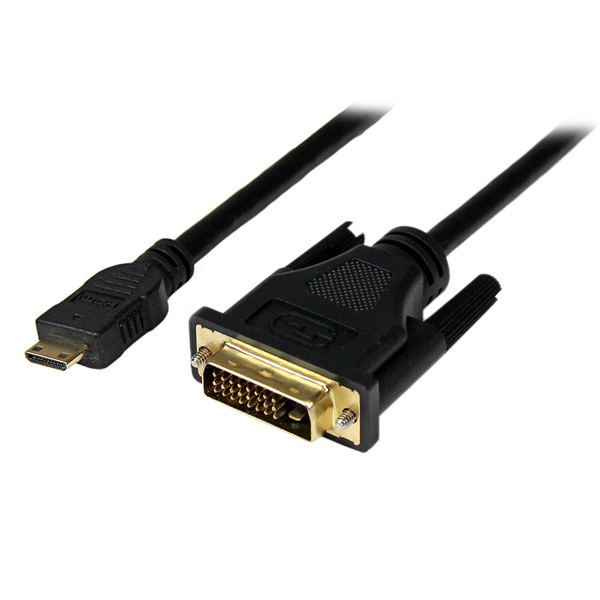 StarTech.com 1m Mini HDMI to DVI-D Cable - M/M