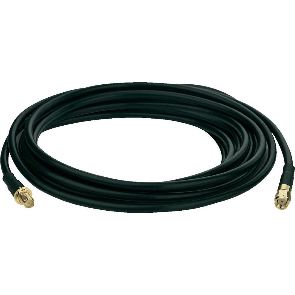 TP-LINK WiFi-antenne Verlengkabel [1x RP-SMA-stekker - 1x RP-SMA-bus] 5 m Zwart