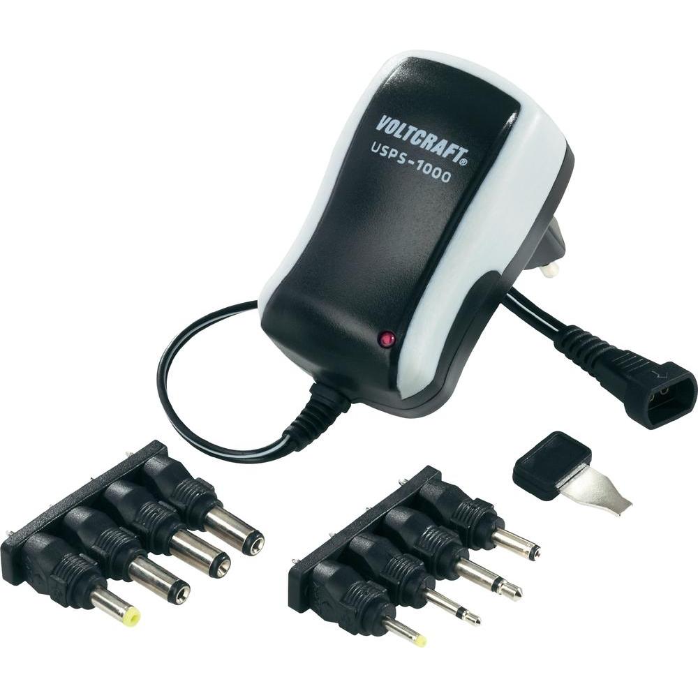 Voltcraft universele adapter 1000 mA, 3-12 V