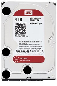 WD Red WD40EFRX 4 TB 3.5" Internal Hard Drive - SATA - 5400 rpm - 64 MB Buffer