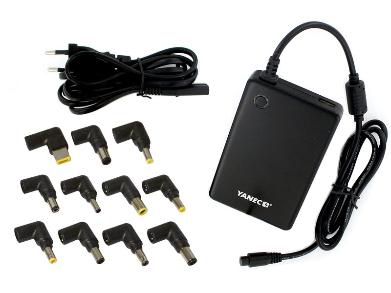 Yanec Universele Laptop AC Adapter 90W ultra slim