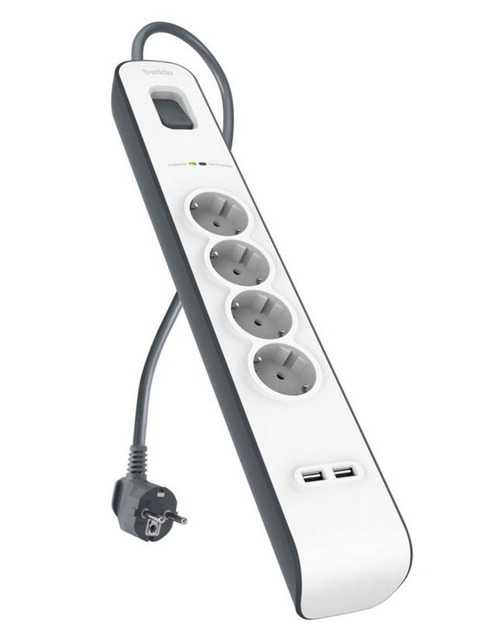 Belkin Surgemaster overspanningsbeveiliging verlengsnoer