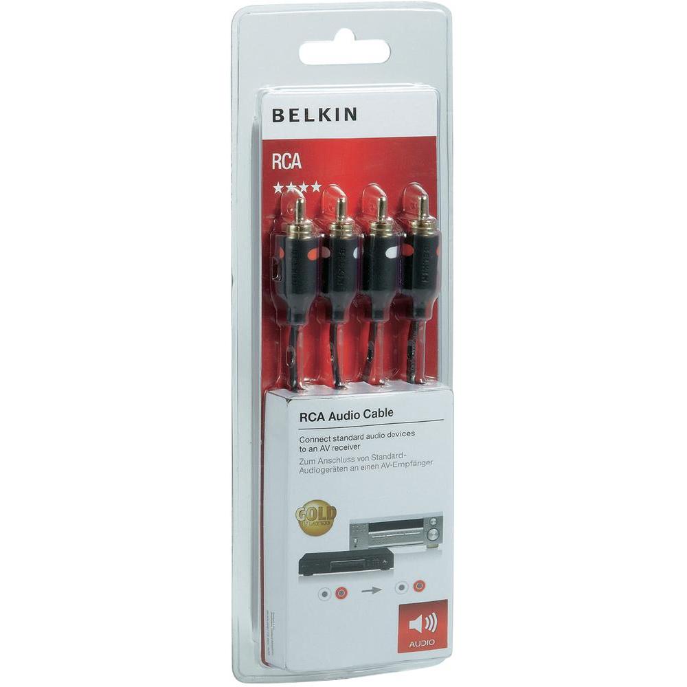 BELKIN Cable Audio 2XRCA2XRCA MM 2M Black