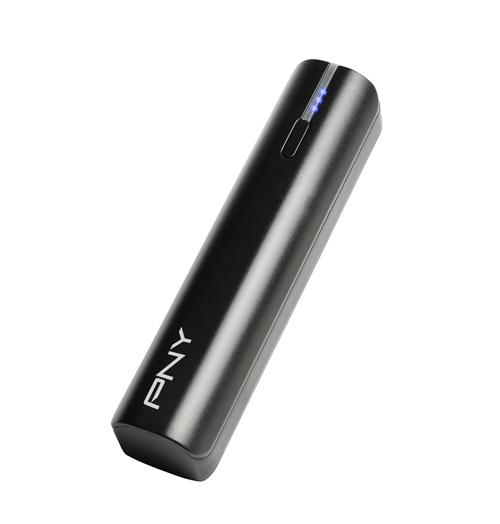 PNY PowerPack T2600mAh Black - 1x USB - 1x Micro USB
