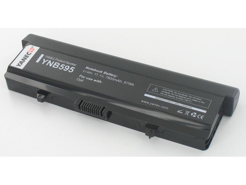 Yanec Laptop Accu Extended 10.8V voor Dell Inspiron 1525/1545/1546 