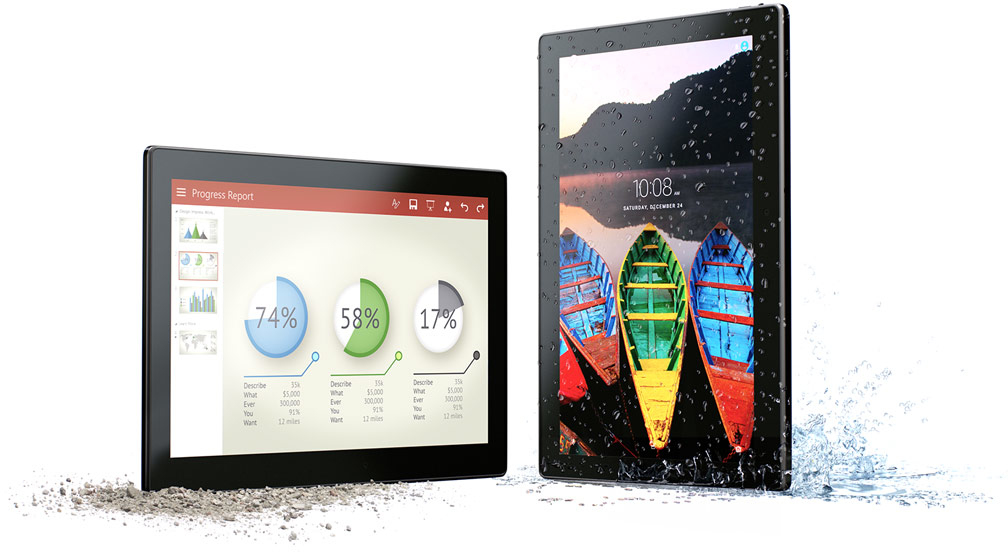 Lenovo Tab 3 X70 ZA0Y0005SE Zwart