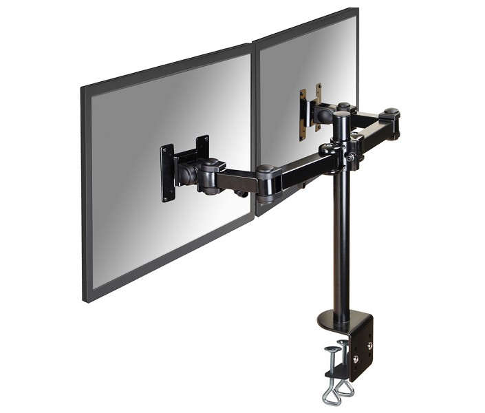 NewStar Bureausteun FPMA-D960D 10" - 27", Verstelbaar, 2 Schermen