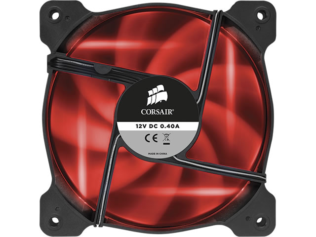 Corsair AF120 LED Red Quiet Edition