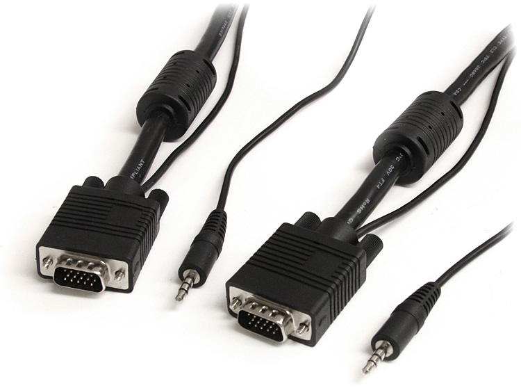 Startech.com VGA, 3.5mm - VGA, 3.5mm, 5m