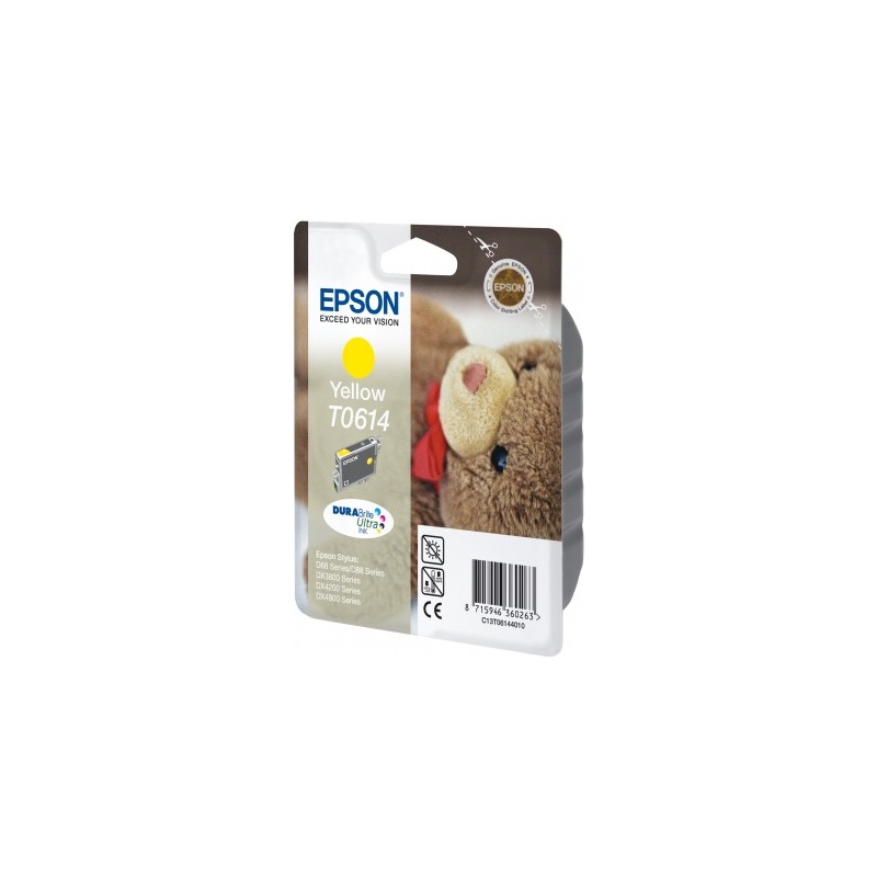 Epson T0614 - Yellow- origineel - blister - inktcartridge