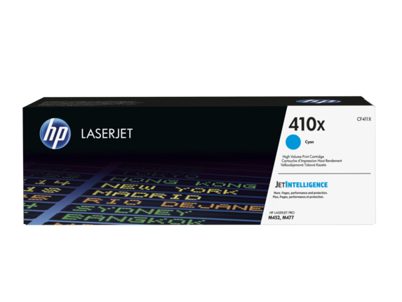HP 411X toner cyaan hoge capaciteit (origineel)