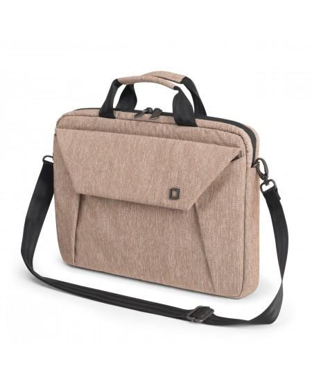 Dicota Slim Case EDGE - Draagtas voor notebook  13.3" - Zandsteen
