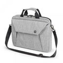 Dicota Slim Case EDGE - Draagtas voor notebook  13.3" - licht grijs