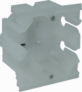 Van Geel Wandgootdoos Click-it enkelvoudig 71x71mm
