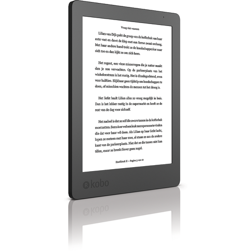 [N236-KU-BK-K-EP] Kobo Aura (v2) e-reader Zwart