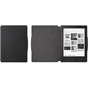 [N250-AC-BK-E-PU] Kobo Kobo Aura H2O - Sleep Cover Black