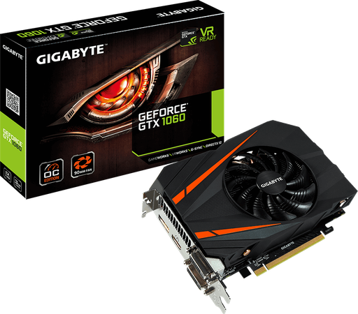 [GV-N1060IXOC-3GD] Gigabyte GeForce GTX 1060 Mini ITX OC 3G