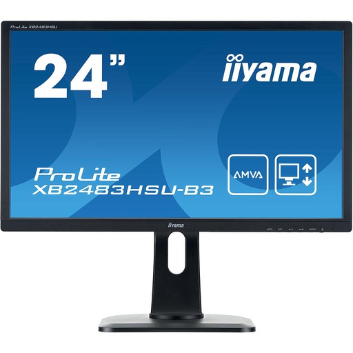 [XB2483HSU-B3] iiyama ProLite XB2483HSU-B3 Zwart