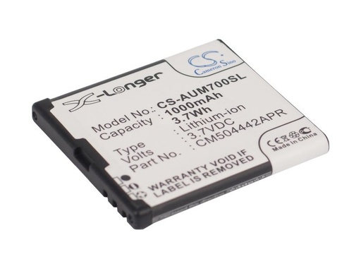 [P0345101] Blu-Basic GSM Accu voor Amplicomms PowerTel M7000/PowerTel M6900