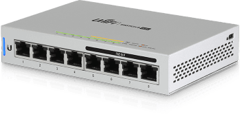 [US-8-60W] Ubiquiti UniFi Switch 8, 60W