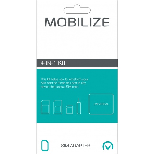 [MOB-SAK-UNI] Mobilize Sim Adapter Kit 4-in-1