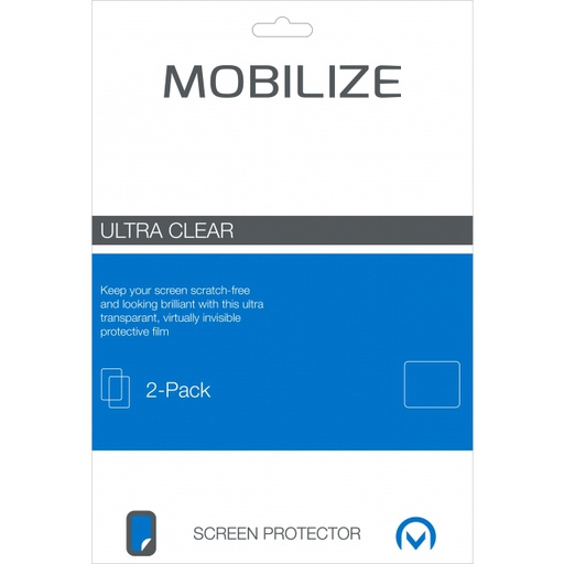 [MOB-SPC-IPADAIR] Mobilize Clear 2-pack Screen Protector Apple iPad 9.7 2017/2018/Air/Air 2/Pro 9.7