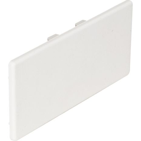 [773.323.02] ESR Eindstuk voor wandgoot 65 x 130mm Ral 9010 wit