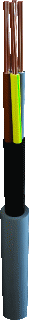 [5480798] TKF YMVK DCA installatiekabel 3 x 2,5mm2