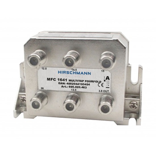 [MFC1641] Hirschmann 6 voudige multitap Coax