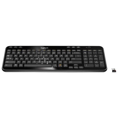 [920-003080] Logitech K360 RF Draadloos QWERTY Zwart