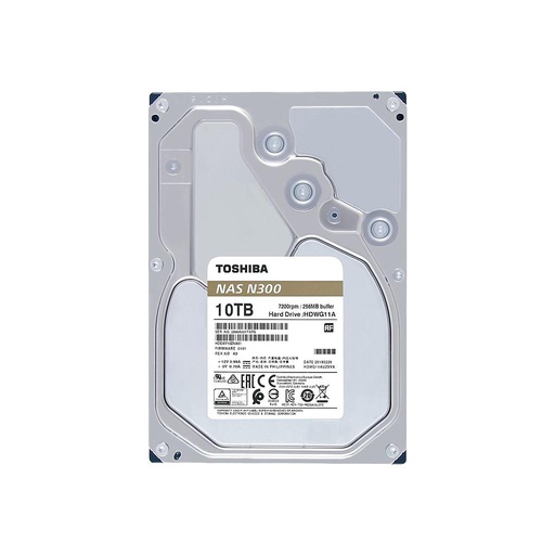 [HDWG11AEZSTA] TOSHIBA N300 NAS Hard Drive 10TB