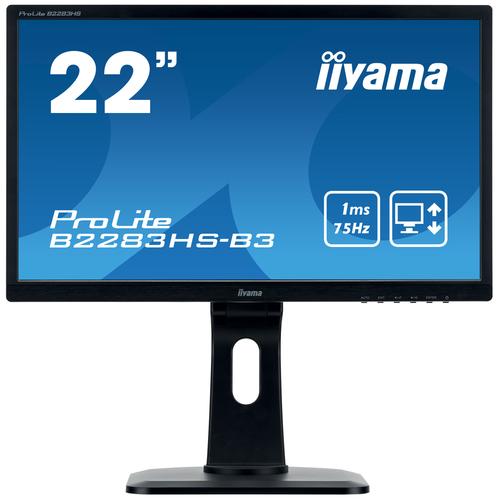 [B2283HS-B3] Iiyama ProLite B2283HS-B3 Zwart
