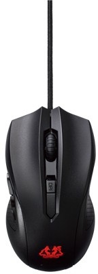 [90YH00Q1-BAUA00] Asus Cerberus muis zwart USB