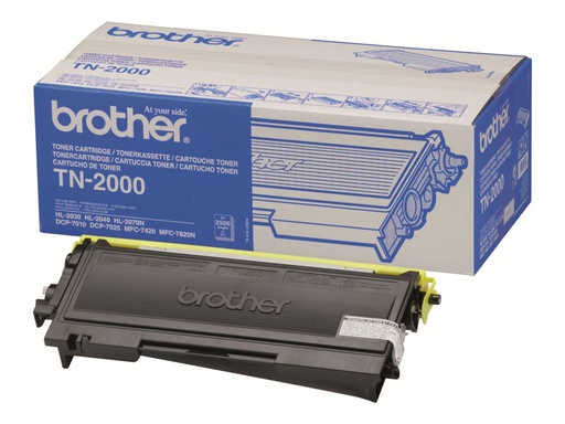 [TN2000] Brother TN-2000 tonercartridge zwart standard capacity 2.000 paginas 1-pack