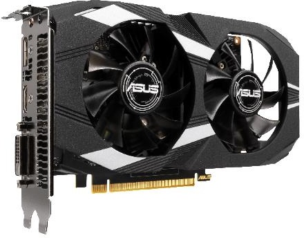 [90YV0CV2-M0NA00] Asus NVIDIA GeForce DUAL-GTX1650-O4G